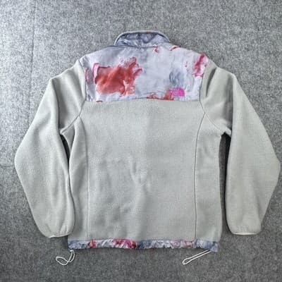 The North Face Jacket Womens Medium Gray Fleece Full Zip Interchange Pink Trim - Thumbnail 11