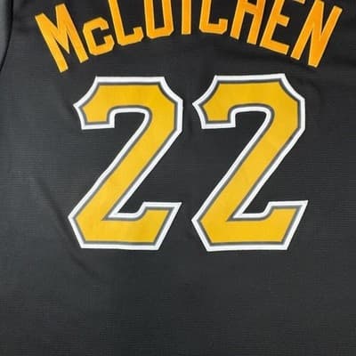 Pittsburgh Pirates Jersey Mens 2XL Black MLB Baseball Majestic McCutchen 22 - Thumbnail 10