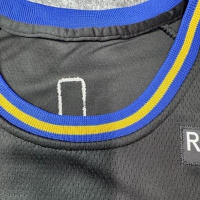 Golden State Warriors Jersey Mens 50 Black NBA Basketball Stephen Curry 30 Nike - Thumbnail 5