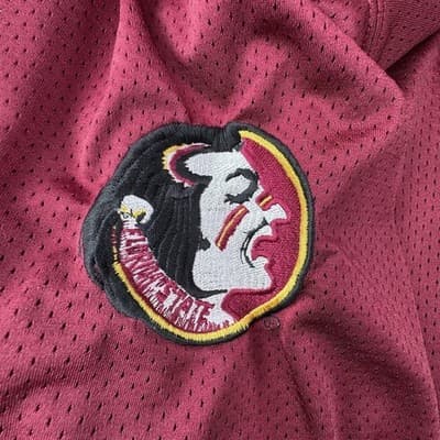 VTG Deion Sanders #2 Florida State Seminoles Jersey Mens 54 Red NCAA Football - Thumbnail 5