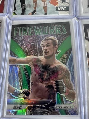 Sean O'Malley 2021 Panini Prizm Chronicles UFC 9 Card Lot Fireworks Fearless - Thumbnail 4