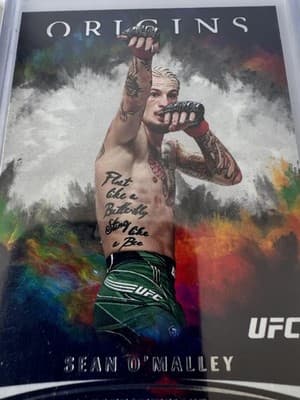 Sean O'Malley 2021 Panini Prizm Chronicles UFC 9 Card Lot Fireworks Fearless - Thumbnail 2