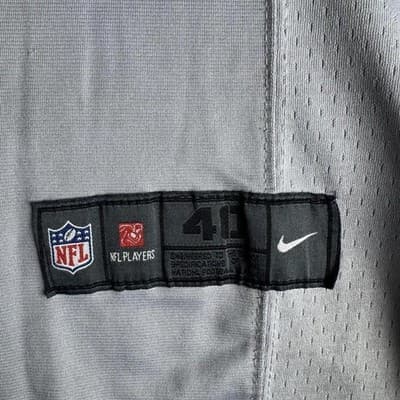 Houston Texans Jersey Mens 40 Gray NFL Football Pro Bowl Shirt Nike Watts 99 - Thumbnail 7