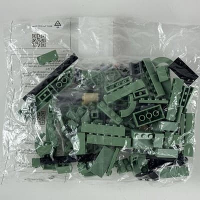 Retired LEGO Green Bricks And Blocks Sealed Parts Bag 8 2017 Building Pieces Lot - Thumbnail 3