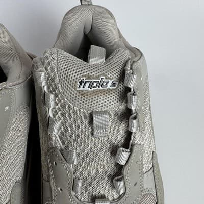 Balenciaga Triple S Shoes Mens Size 11 Chunk Sneakers 536737 - Thumbnail 4