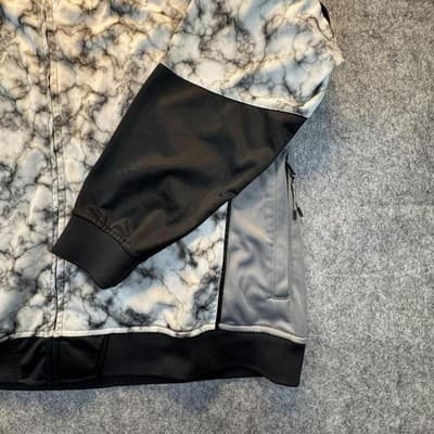 San Antonio Spurs Jacket Mens 3XL Black Marble NBA Basketball Zipway Full Zip - Thumbnail 8