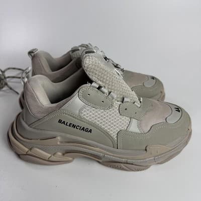 Balenciaga Triple S Shoes Mens Size 11 Chunk Sneakers 536737 - Thumbnail 2