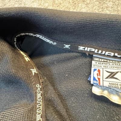 San Antonio Spurs Jacket Mens 3XL Black Marble NBA Basketball Zipway Full Zip - Thumbnail 5