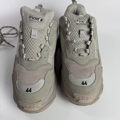 Balenciaga Triple S Shoes Mens Size 11 Chunk Sneakers 536737 - Thumbnail 3