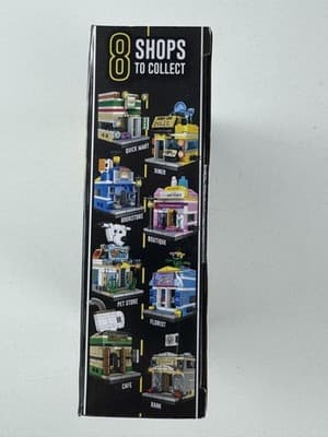 Block Tech City Streets Cafe Coffee Shop Interlocking Blocks 99 Pieces 8+ New - Thumbnail 5