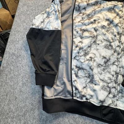 San Antonio Spurs Jacket Mens 3XL Black Marble NBA Basketball Zipway Full Zip - Thumbnail 7