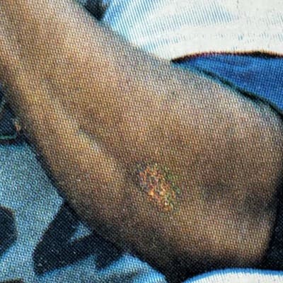 1990 Topps Ken Griffey Jr All Star Rookie Cup #336 Mariners Bloody Elbow Error - Thumbnail 3