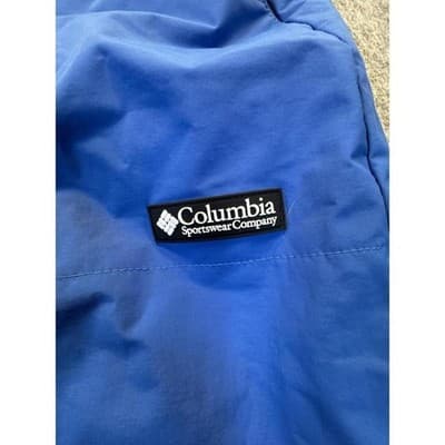 Columbia Mens Winter Trainer Large Blue Omni-Shade Retro 90's Pants - Thumbnail 2