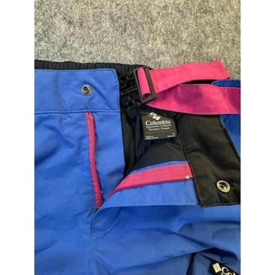 Columbia Mens Winter Trainer Large Blue Omni-Shade Retro 90's Pants - Thumbnail 7