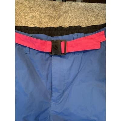 Columbia Mens Winter Trainer Large Blue Omni-Shade Retro 90's Pants - Thumbnail 3