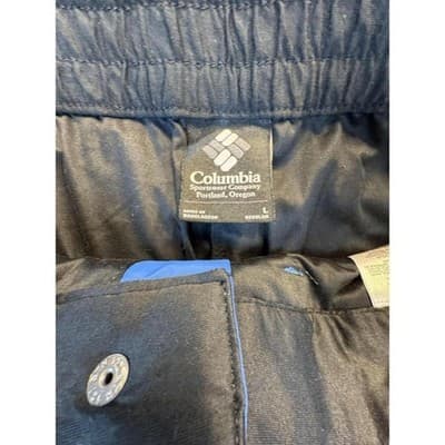 Columbia Mens Winter Trainer Large Blue Omni-Shade Retro 90's Pants - Thumbnail 5