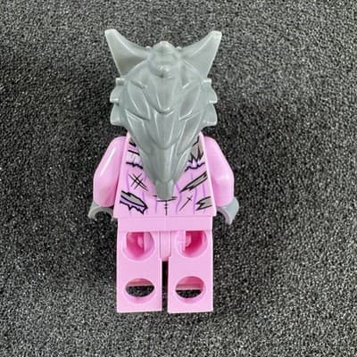 LEGO Big Bad Wolf pink outfit Little Red Riding Hood minifigure Lego Idea042 - Thumbnail 2