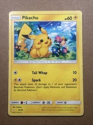 Pokémon TCG Pikachu Sun & Moon Trainer Kit (Alolan Raichu & Lycanroc) 14/30... - Thumbnail 2