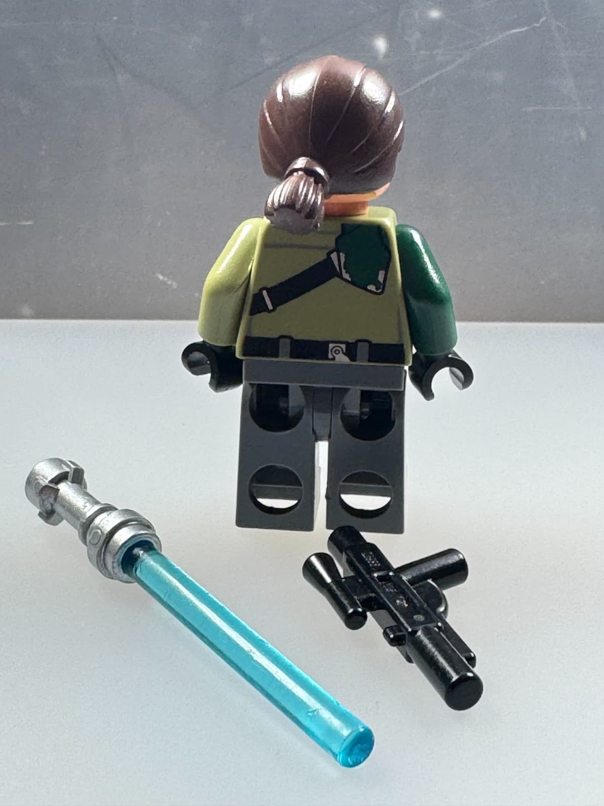 LEGO Star Wars Kanan Jarrus Minifigure sw0602 Rebels Dark Brown Hair Retired - Thumbnail 2