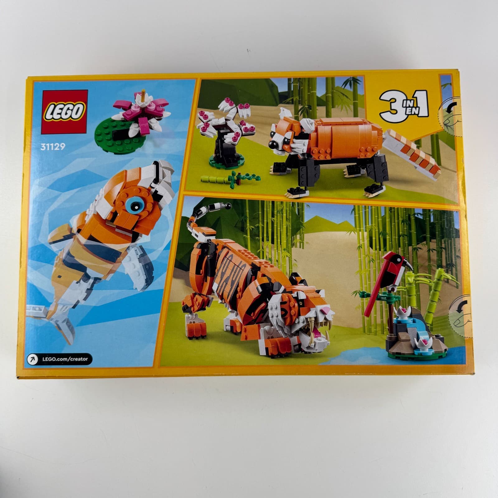 LEGO Creator 31129 Majestic Tiger (Retired & Sealed) - Thumbnail 5
