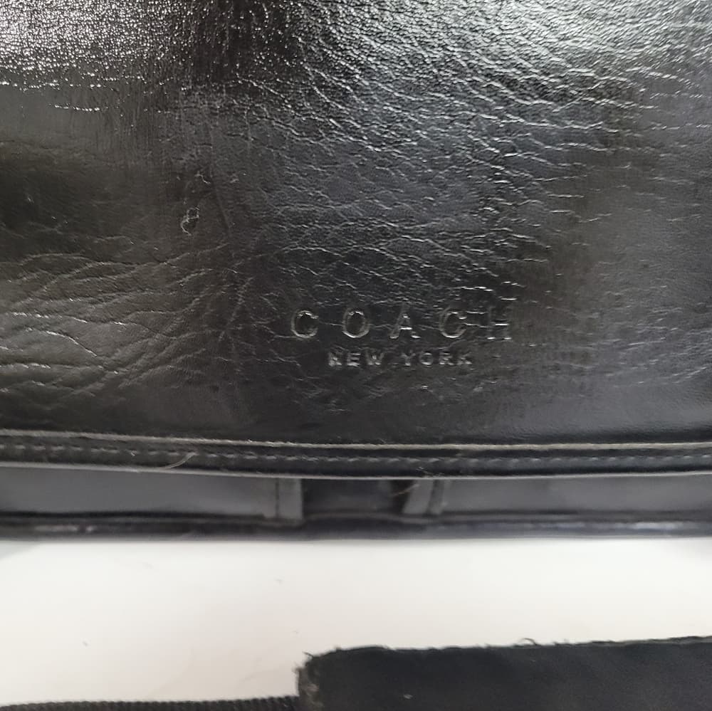 Flash Sale COACH leather attachet brief case Laptop, files etc Gorgeous many - Thumbnail 2