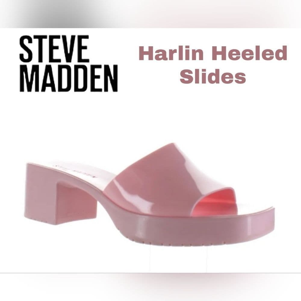 NEW Steve Madden Womens Harlin Pink Heels Size 8