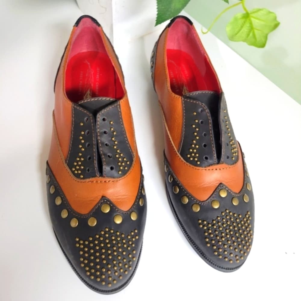 ð¥³HPð¥³ Jeffrey Campbell For Free People 7 M Capone Leather Oxfords Shoes - Thumbnail 3