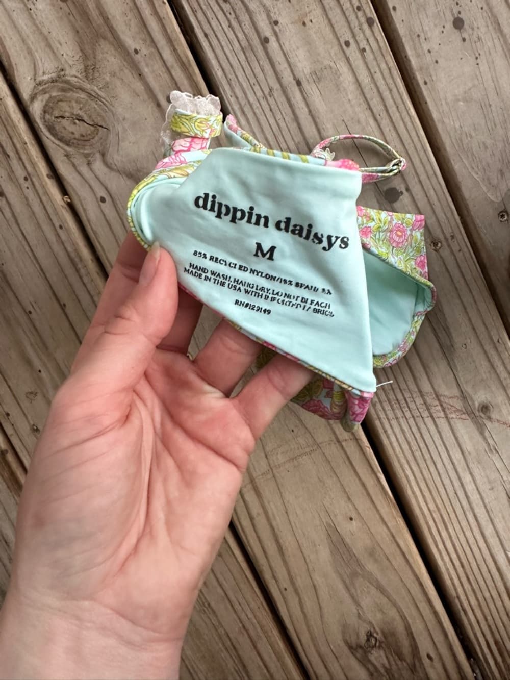 Dippin Daisys cottagecore bikini top - Thumbnail 3