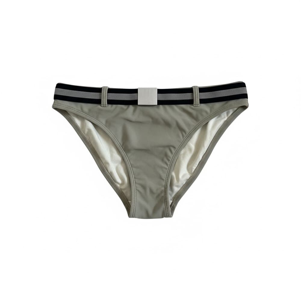 La Blanca belted bikini bottoms olive - Thumbnail 5