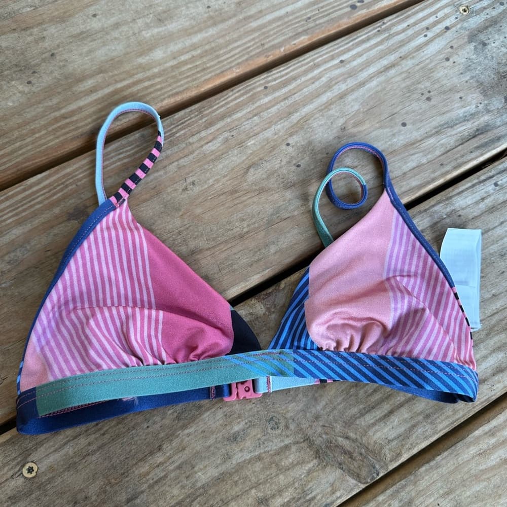 NWOT Seafolly Modern Art bikini top