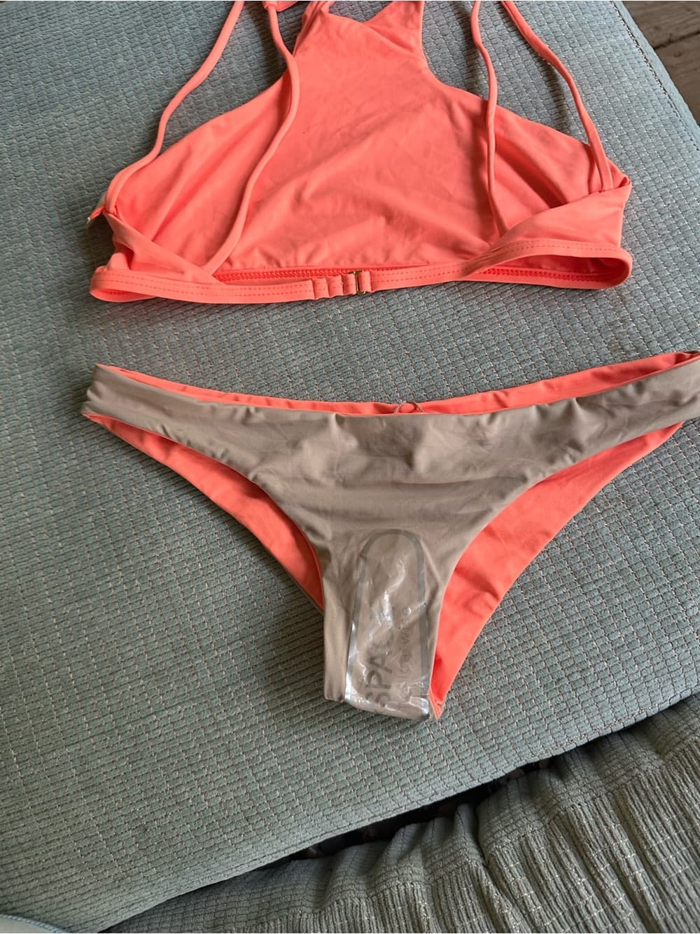 NWOT L*Space Haute bikini set orange small - Thumbnail 5