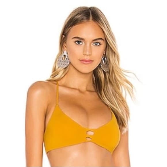 NWOT L*Space Flynn bikini top yellow - Thumbnail 5