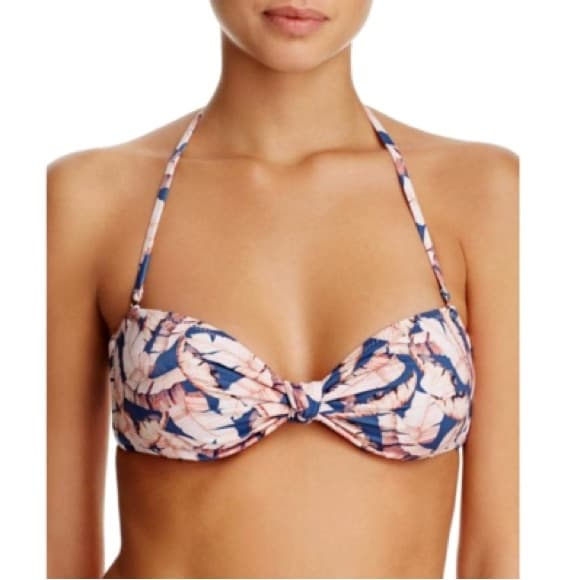 Eberjey Lulu banana leaf bikini top - Thumbnail 5