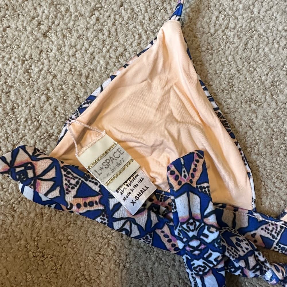 NWOT L*Space Camille bikini top Tanzania - Thumbnail 5
