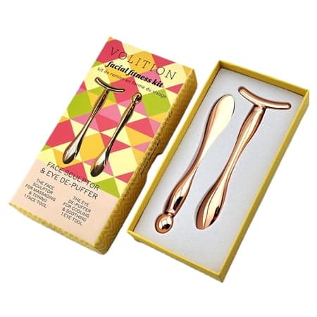 Volition Beauty Facial Fitness Kit - Skincare Accessories - Face Sculptor & Eye-Depuffer - Thumbnail 2