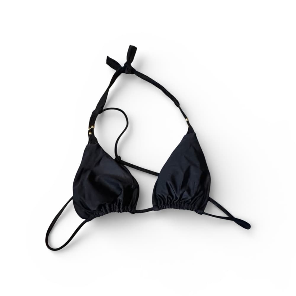 PilyQ string bikini top black large - Thumbnail 5