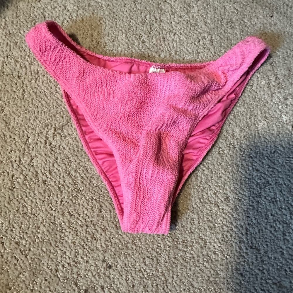 Watercolors Kenny Flowers The Aruba bikini bottom pink