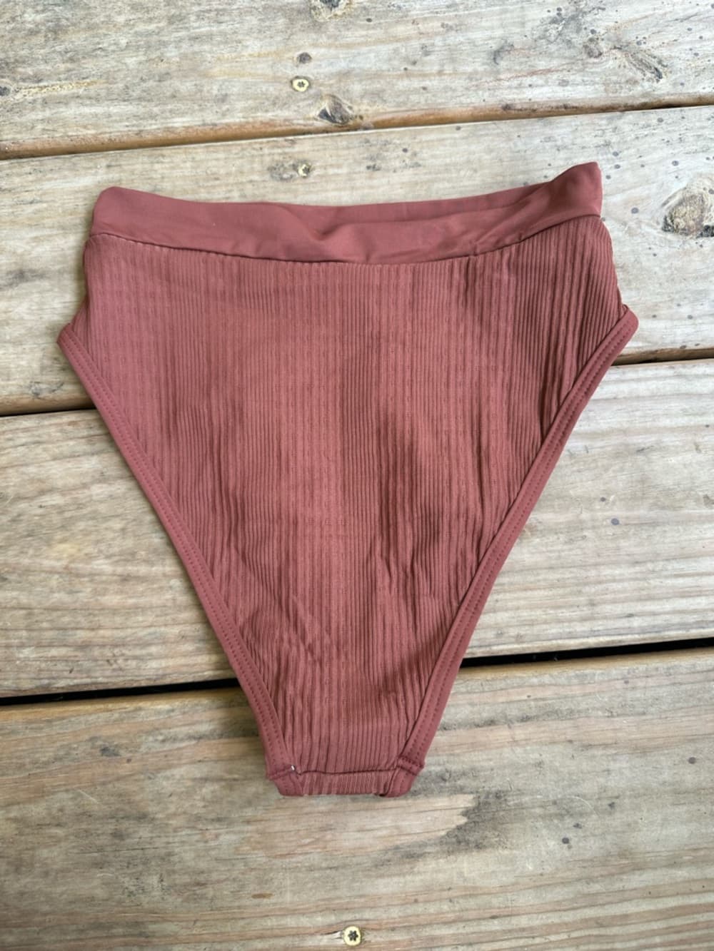 NWT L*Space Frenchi bitsy cut bikini bottoms brown - Thumbnail 5