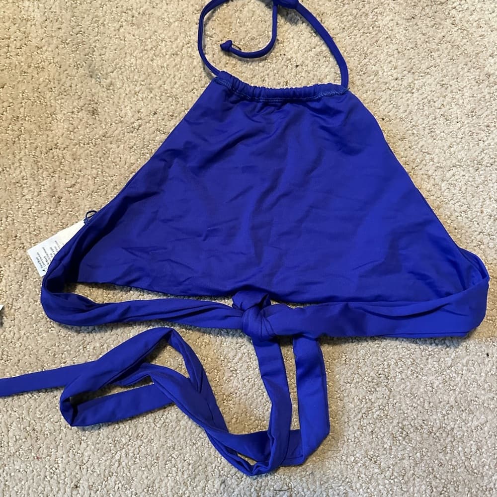 NWOT L*Space Lizzie high neck bikini top - Thumbnail 3