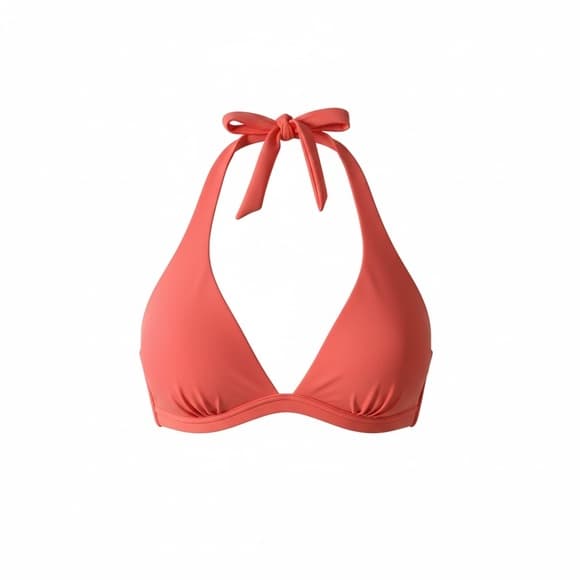 J Crew halter back bikini top red - Thumbnail 6
