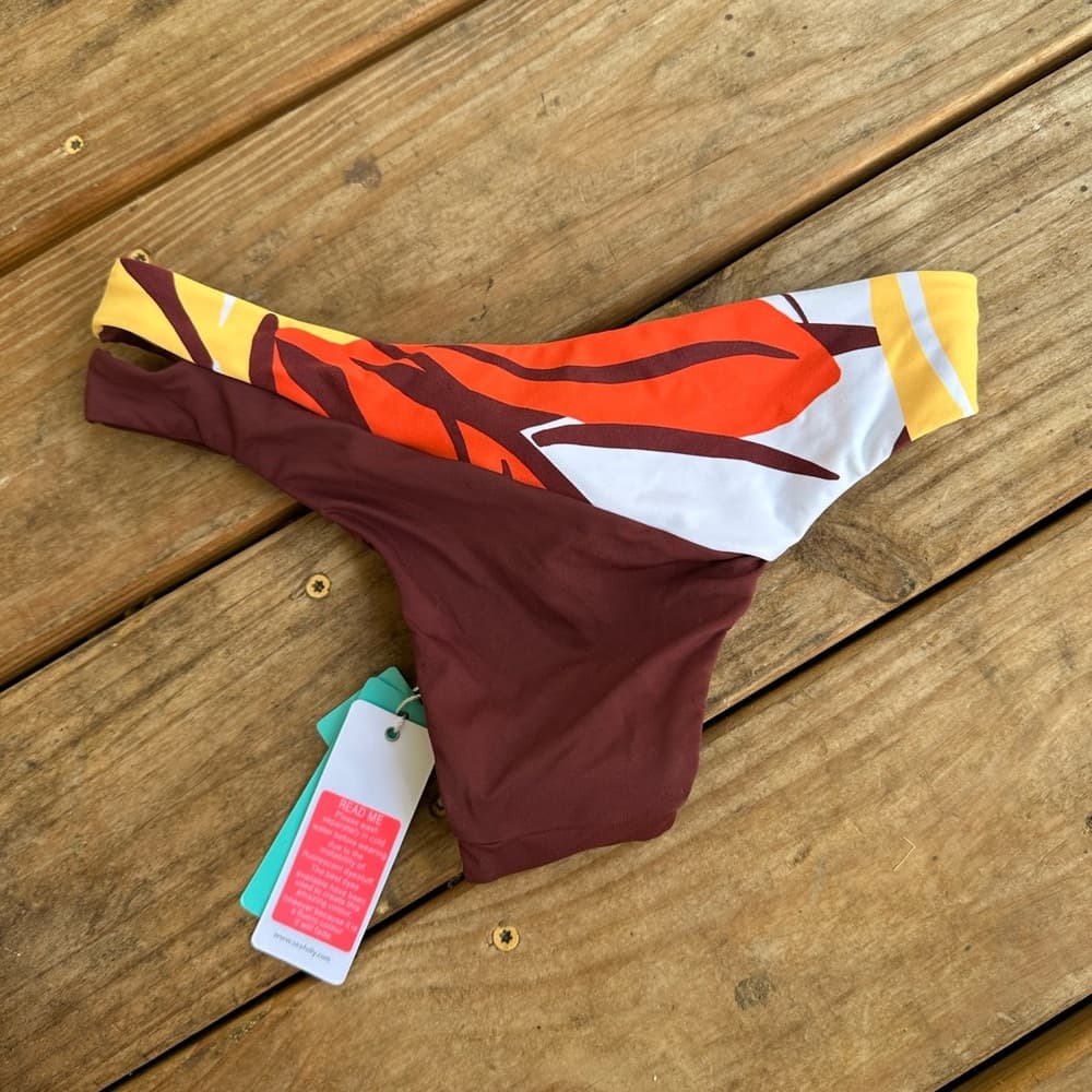 NWT Seafolly Copy Cut hipster bikini bottoms - Thumbnail 3