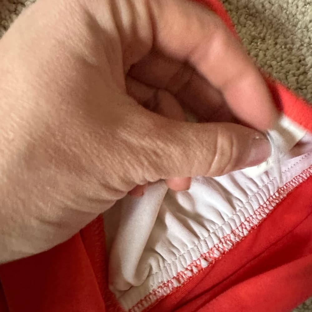 J Crew halter back bikini top red - Thumbnail 3