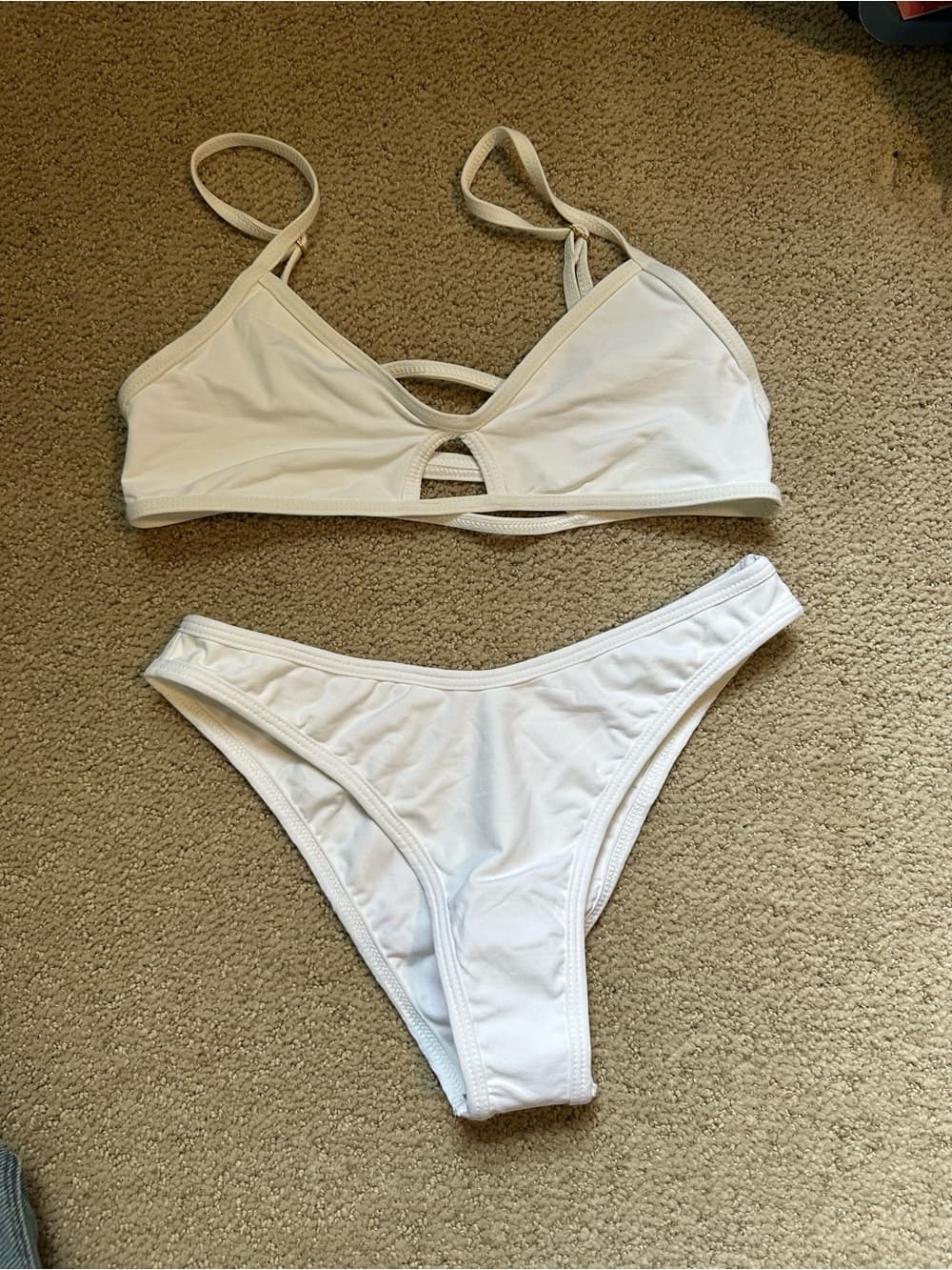 NWOT L*Space bikini set white