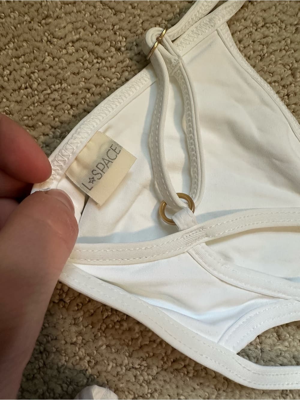 NWOT L*Space bikini set white - Thumbnail 4