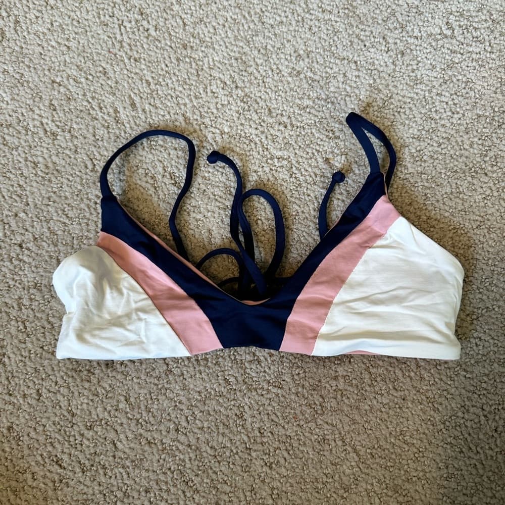 NWOT L*Space Bodhi colorblock bikini top