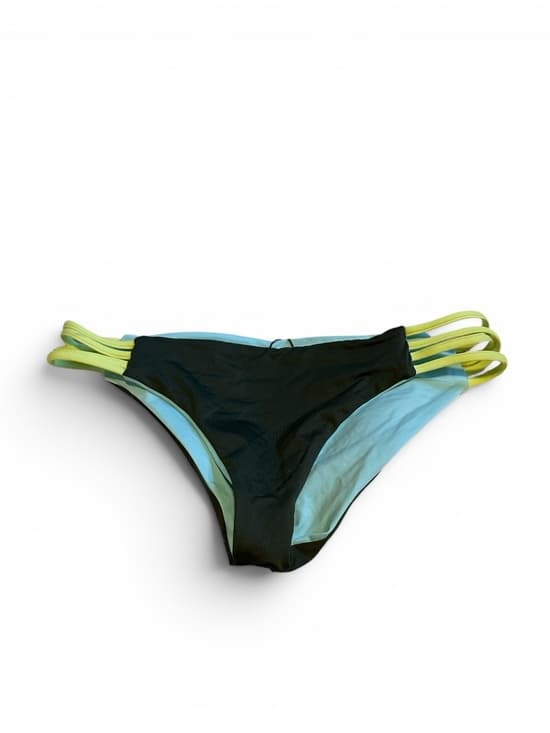NWOT L*Space Low Down bikini bottoms dark green - Thumbnail 6