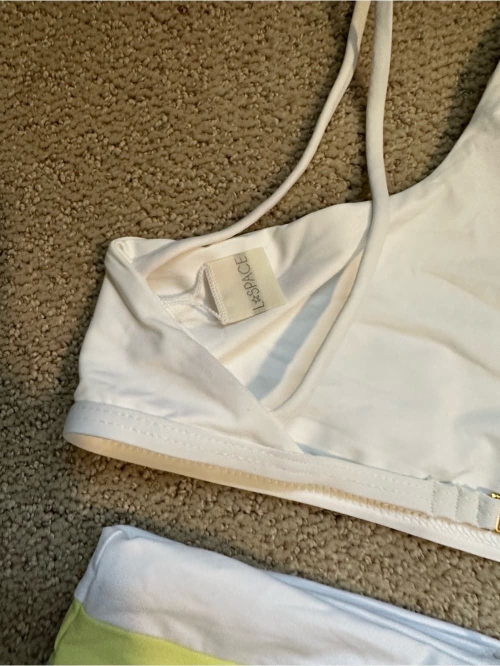 NWOT L*Space Haute Wilson bikini set white - Thumbnail 3