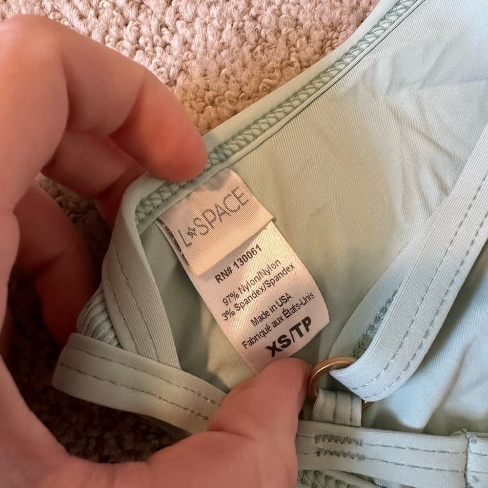 NWOT L*Space Gemma bikini top high tide - Thumbnail 3