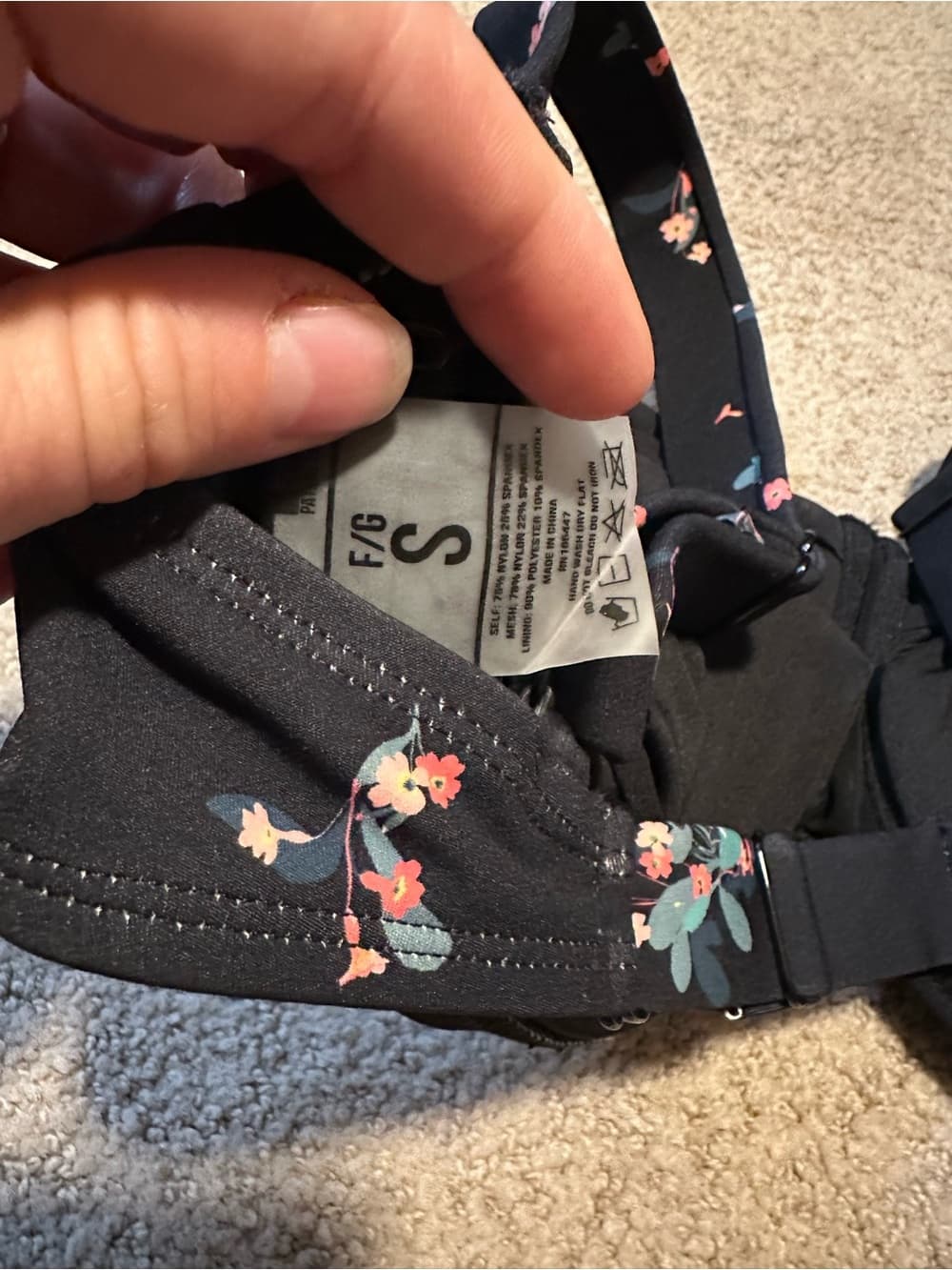 NWT TA3 Bombshell Busty bikini top Primrise Small F/G - Thumbnail 4