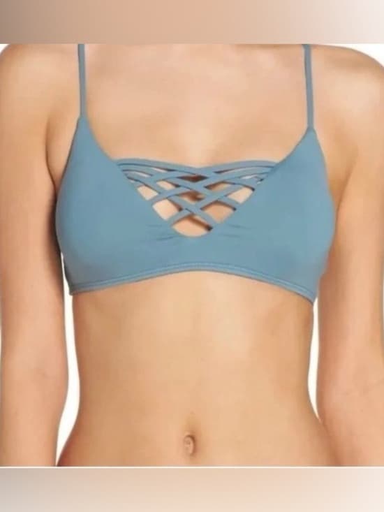 NWOT L*Space Jaime bikini top grey - Thumbnail 5